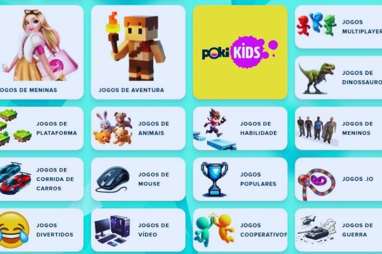 Variedade de Jogos no Poki Jogos
