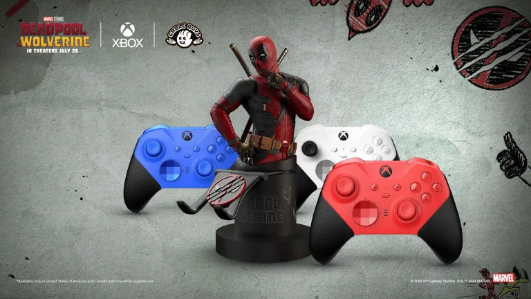 Cable Guys Deadpool Controller Holder da EXG Pro - controle xbox do deadpool