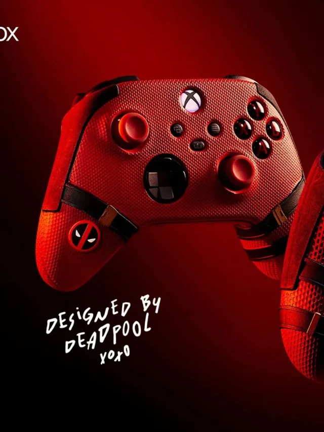 Novo Controle e Console Exclusivos com o Tema Deadpool