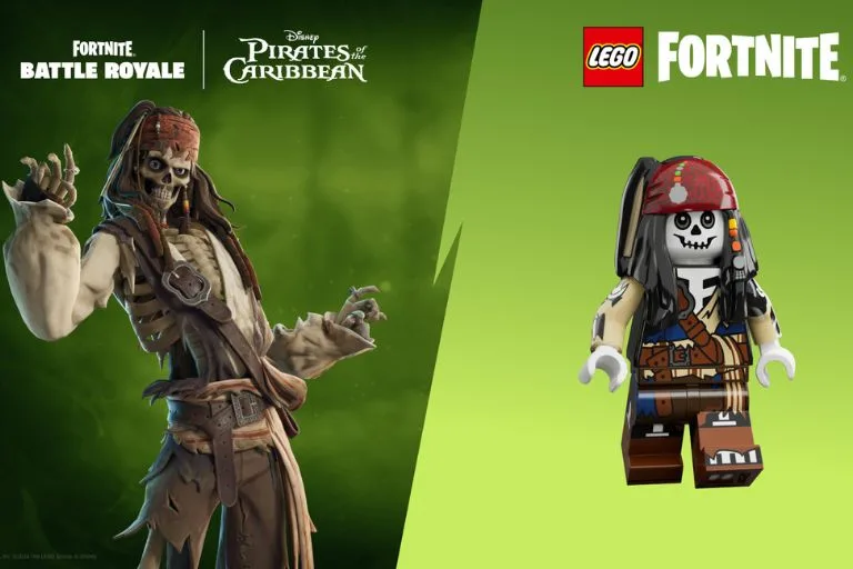 pirates of the caribbean chegando ao fortnite