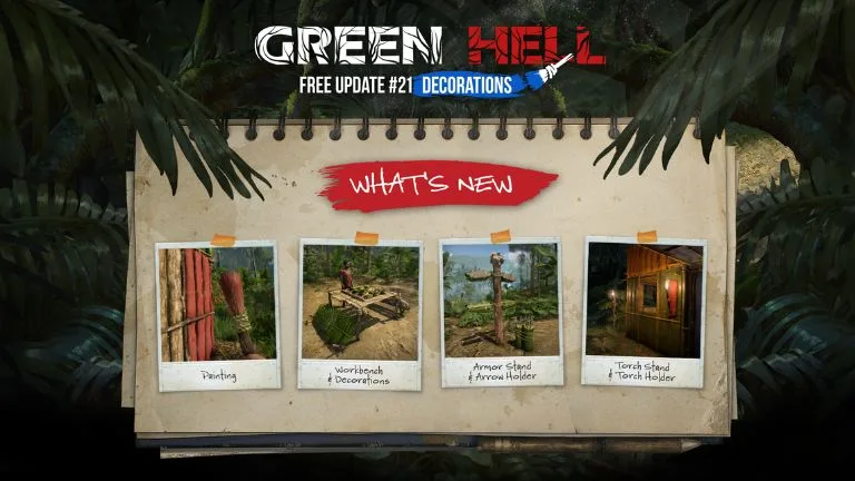 green hell decorações